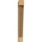 Ekena Millwork Traditional Block Rough Sawn Bracket, Western Red Cedar, 4"W x 26"D x 34"H BKT04X26X34TRA05RWR - alternate 3